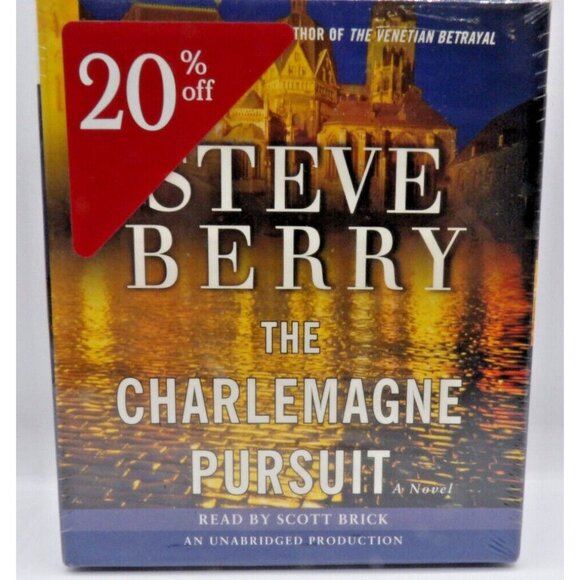 Steve Berry The Charlemagne Pursuit Unabridged ©2008 NOS Random House 13 CDs - Picture 1 of 5